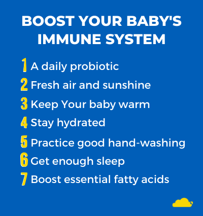 Seven Tips to Improve your Baby's Immune System