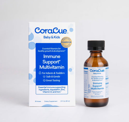 CalmCo® Launches CoraCue® Immune Support* Multivitamin – a new product to support the immune systems of babies and kids